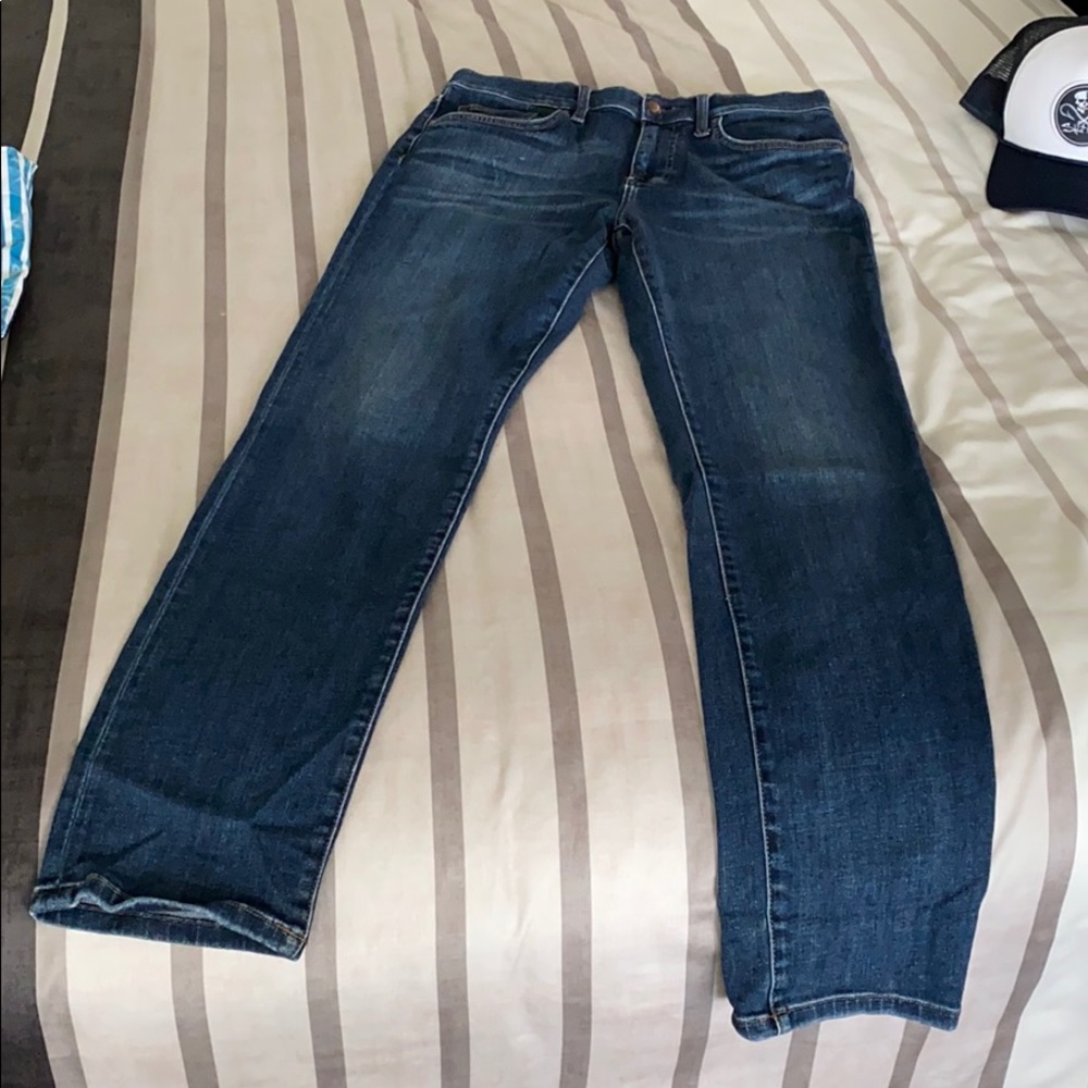 Joes jeans straight leg sz 33 with 34” inseam